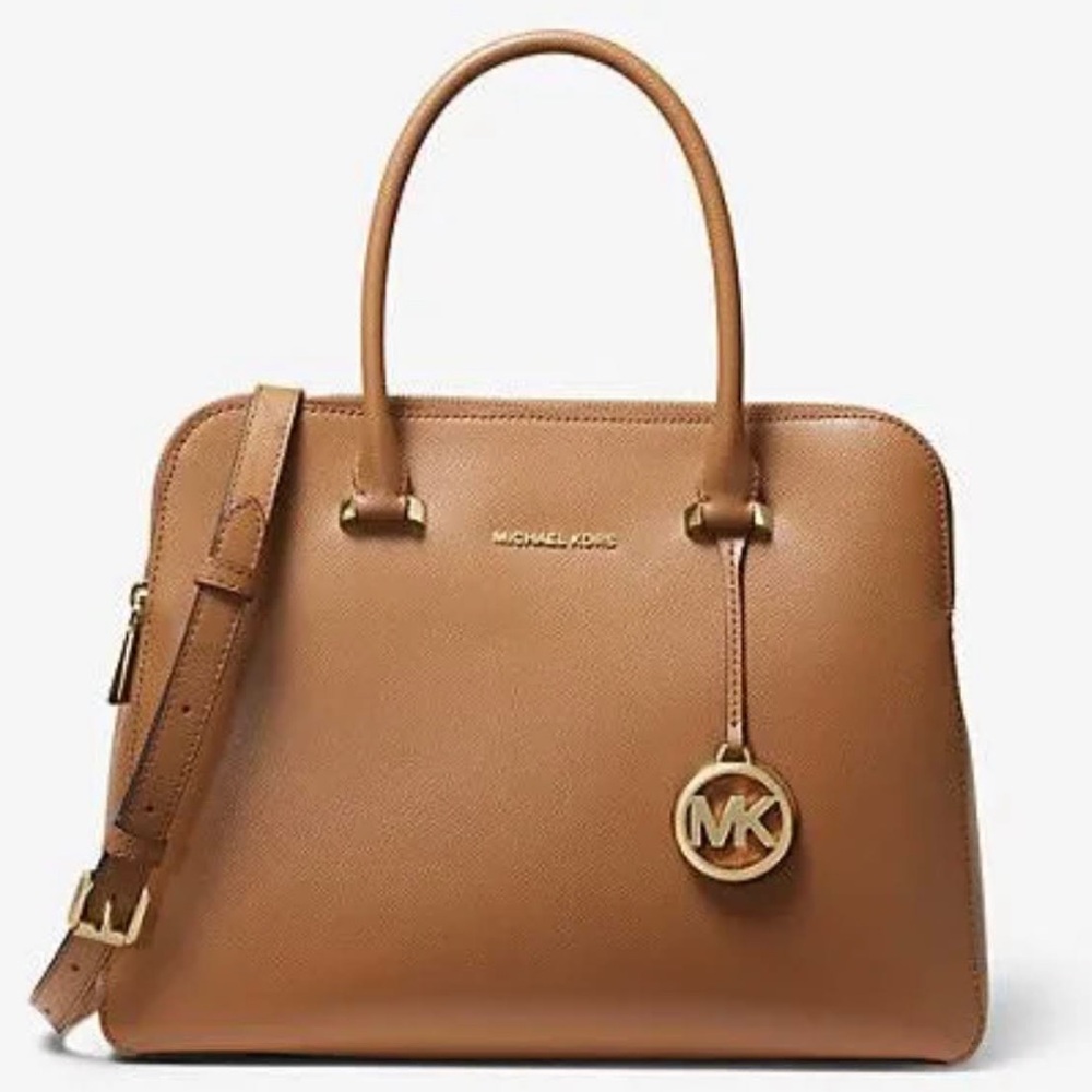 Michael Kors Tan Satchel Crossbody